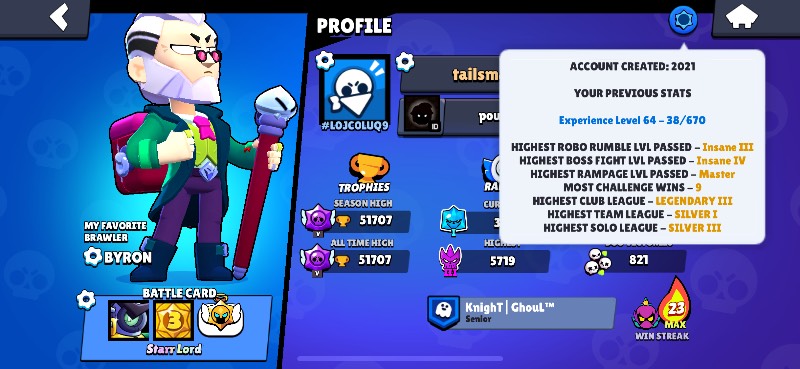 84 براولر | 51,704 کاپ | 19 مکس | 26 هایپرشارژ