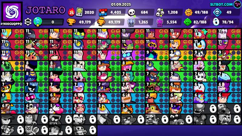 78 براولر | 49,179 کاپ | 24 مکس | 35 هایپرشارژ