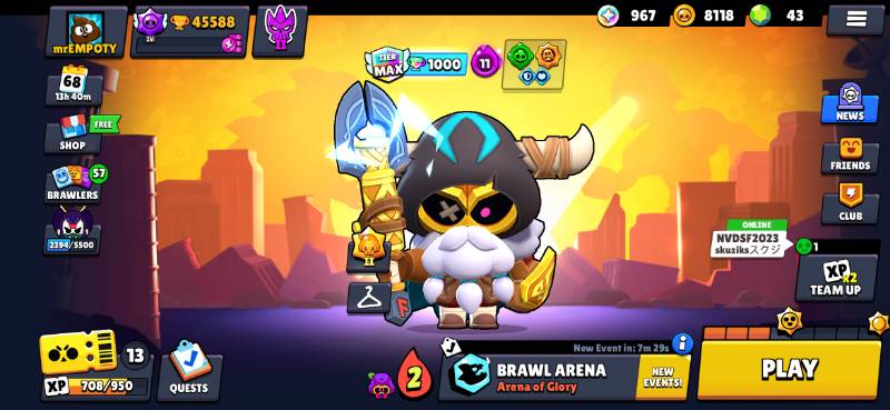 74 براولر | 45,588 کاپ | 17 مکس | 25 هایپرشارژ