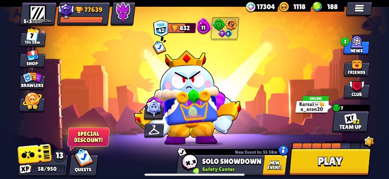 90 براولر | 77,639 کاپ | 92 مکس | 30 هایپرشارژ