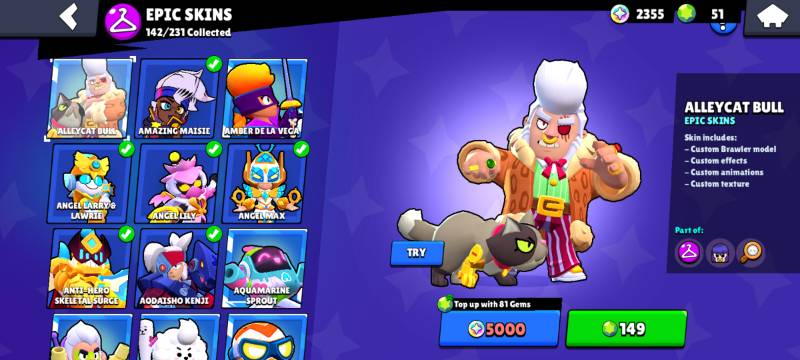 91 براولر | 66,267 کاپ | 58 مکس | 60 هایپرشارژ