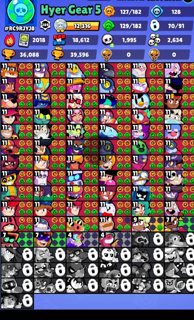 72 براولر | 37,073 کاپ | 66 مکس | 5 هایپرشارژ