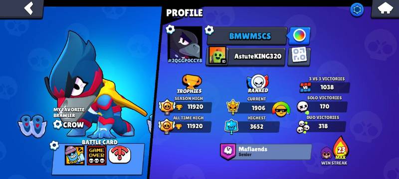 50 براولر | 11,912 کاپ | 1 مکس | 13 هایپرشارژ