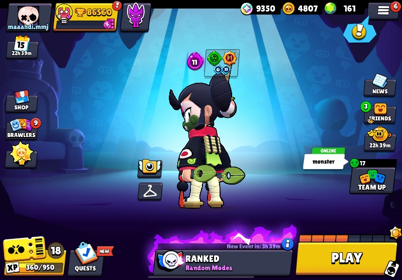 93 براولر | 86,562 کاپ | 74 مکس | 37 هایپرشارژ