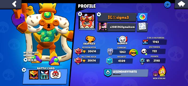 56 براولر | 20,614 کاپ | 5 مکس | 2 هایپرشارژ